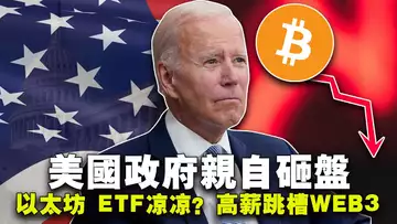 市场还会跌;美国政府砸盘;以太坊 ETF 前途未卜未;谷歌浏览器AI 革命 ;银行业人才“逃亡”20240126
