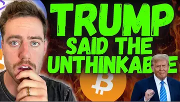 BITCOIN HOLDERS TRUMP HAS NEWS FOR YOU!!