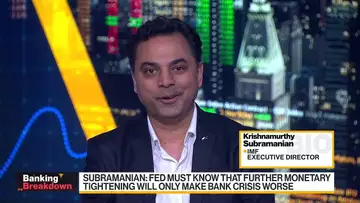 IMF Executive Director Subramanian: SVB Fiasco Is Canary in Coalmine