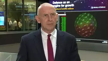 UK’s Healey on Defense Spending, Russia Sanctions, Ukraine