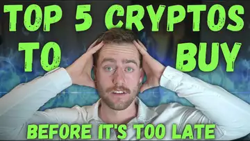 TOP 5 CRYPTO TO BUY! GET READY BECAUSE THIS IS GOING TO GET INSANE FAST!