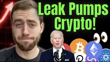 Crypto PUMPING After Leak From Government!