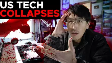 US Tech COLLAPSES. It's over. (China 104% Tariffs hit)