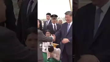 #China's #Xi Arrives in Cambodia for State Visit #politics #china