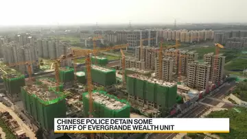 Chinese Police Detain Some Staff of Evergrande Wealth Unit