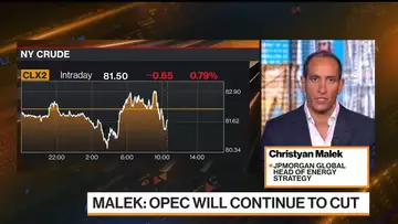 JPMorgan's Malek Sees Oil Above $100 by End of Year