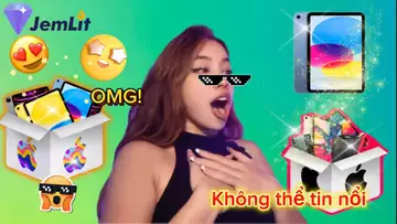 Khui hộp quà Apple nhà Jemlit - Trúng ngay chiêc iPad mới toanh⁉️😱