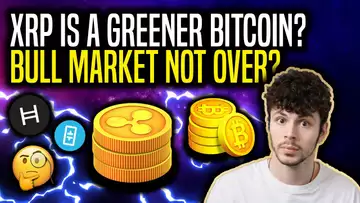 BULL MARKET NOT OVER? XRP IS A GREENER BITCOIN, HBAR & MORE - CRYPTO NEWS UPDATE