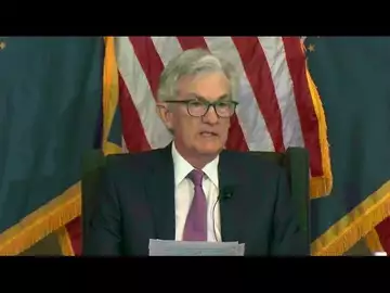 Fed's Powell Says Credit Stress May Limit Rate Hikes
