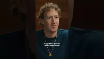 Mark Zuckerberg talks about a necklace he wears every day