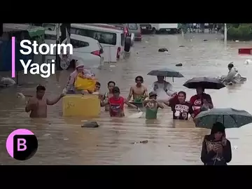 Storm Yagi Hits Philippines, Floods Some Areas