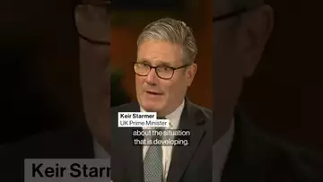 Starmer says UK has 'grave concerns' about #Iran nuclear program #israel #shorts