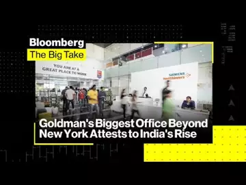 Goldman’s Biggest Office Beyond NY Attests to India’s Rise