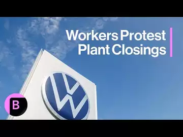 Volkswagen Workers Protest Plans to Close Plants