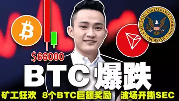 比特币“跳水”;矿工笑纳巨额奖励;波场与SEC法律战打响;Ethena狂揽15亿美元 20240402
