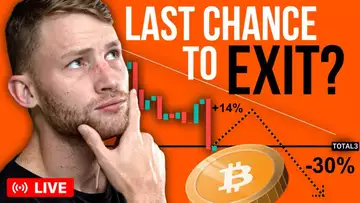 30% BTC Drop Incoming? | Here Is When To EXIT Your Longs!!