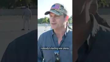 Defense Secretary Hegseth: Nobody's texting war plans