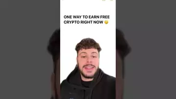 ONE EASY WAY TO EARN FREE CRYPTO RIGHT NOW!