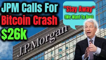 Bitcoin Crash Isn't Over, Falling To $26k Soon According To JP Morgan! It's A Trap!