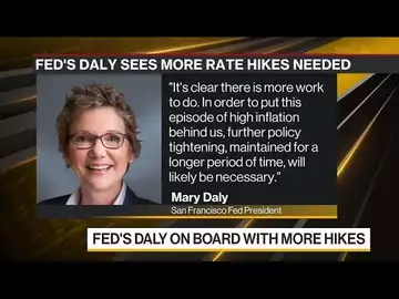 Fed's Daly Says More Rate Hikes Likely Needed to Cool Inflation