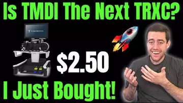 New Penny Stock I Just Bought! Similar to TRXC! Instiutions Are Buying TMDI!