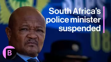 South Africa's Ramaphosa Suspends Police Minister