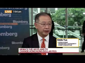 HKMA Chief Yue: No Plans to Change Hong Kong Dollar Peg