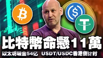 比特币命悬11万刀，以太坊吸金54亿，巴西要当接盘侠？USDT和USDC香港“缓刑”；菲律宾监管“杀鸡儆猴”？ 20250806