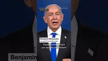 Israel's Netanyahu calls charges of genocide false and outrageous #war #politics