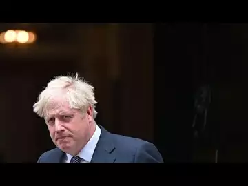 Johnson on the Brink But Clings On After Resignations