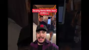 BUY THINGS IN STORES USING YOUR EYEBALLS...