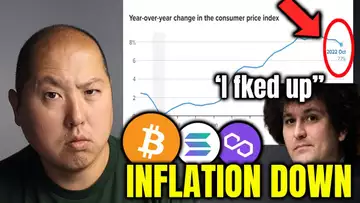 Bitcoin Up as CPI Shows Inflation Heading Down | SBF 'I Fked Up'