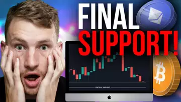 Will Bitcoin Hold Final Support? ⚠️ Crypto Flirting With Danger ⚠️