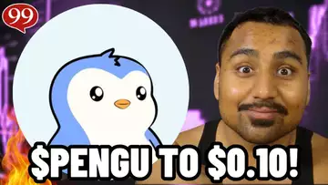 $PENGU TO $0.10!! PUDGY PENGUINS MEME COIN IS PUMPING!!