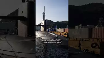 #Trump deploys nuclear submarines in response to #Russia #shorts