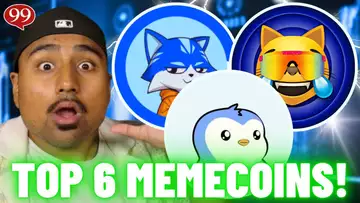 TOP 6 Meme coins To Buy Right Now! (NEXT 100X POTENTIAL MEME COINS)