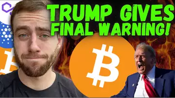 TRUMP GIVES THE FINAL WARNING!!