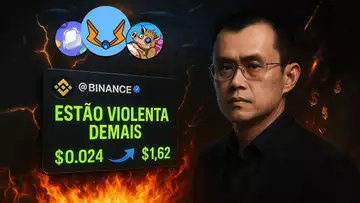 ÚLTIMA CHANCE ANTES DA BINANCE EXPLODIR ESSA CRIPTOS BARATAS