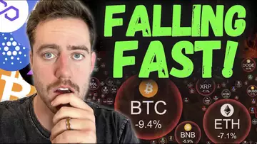 BITCOIN AND CRYPTO FALLING QUICKLY! WHAT YOU NEED TO KNOW NOW!