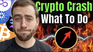 What To Do In A Crypto Crash! And The ONLY Crypto Crushing It Right Now!