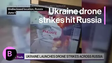Ukraine Drone Strikes Hit Nuclear Bombers Deep Inside Russia