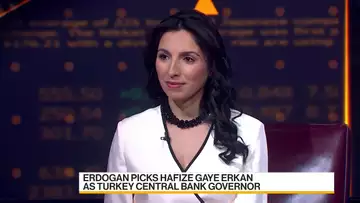 Erdogan Picks Hafize Gaye Erkan as Central Bank Head