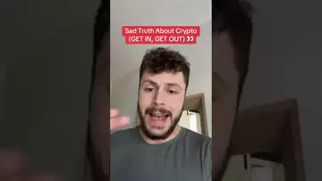 SAD TRUTH ABOUT CRYPTO! GET IN GET OUT!