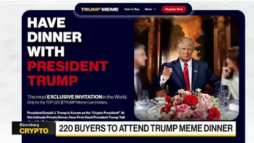 Buying a Memecoin gets winners access to President Trump
