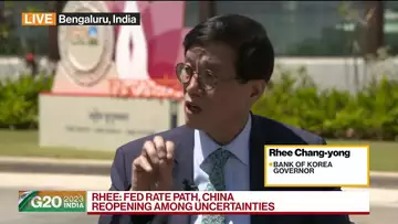 Bank of Korea Governor: Fed Path, China Reopening Among Uncertainties