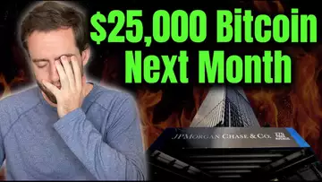 JPM Calls For $25,000 Bitcoin After Huge GBTC Unlock Coming Next Month!