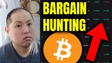 BARGAIN HUNTING ALTCOINS DURING BITCOIN RALLY