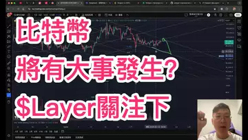 比特幣僵住,即將有大事發生?$Layer可以關注下!