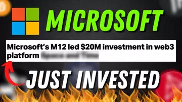 BREAKING: Microsoft just invested into This* Crypto Platform!!!