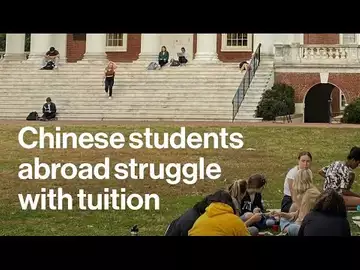 Chinese students struggle to keep studying abroad #china #economy